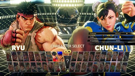 characters in street fighter v